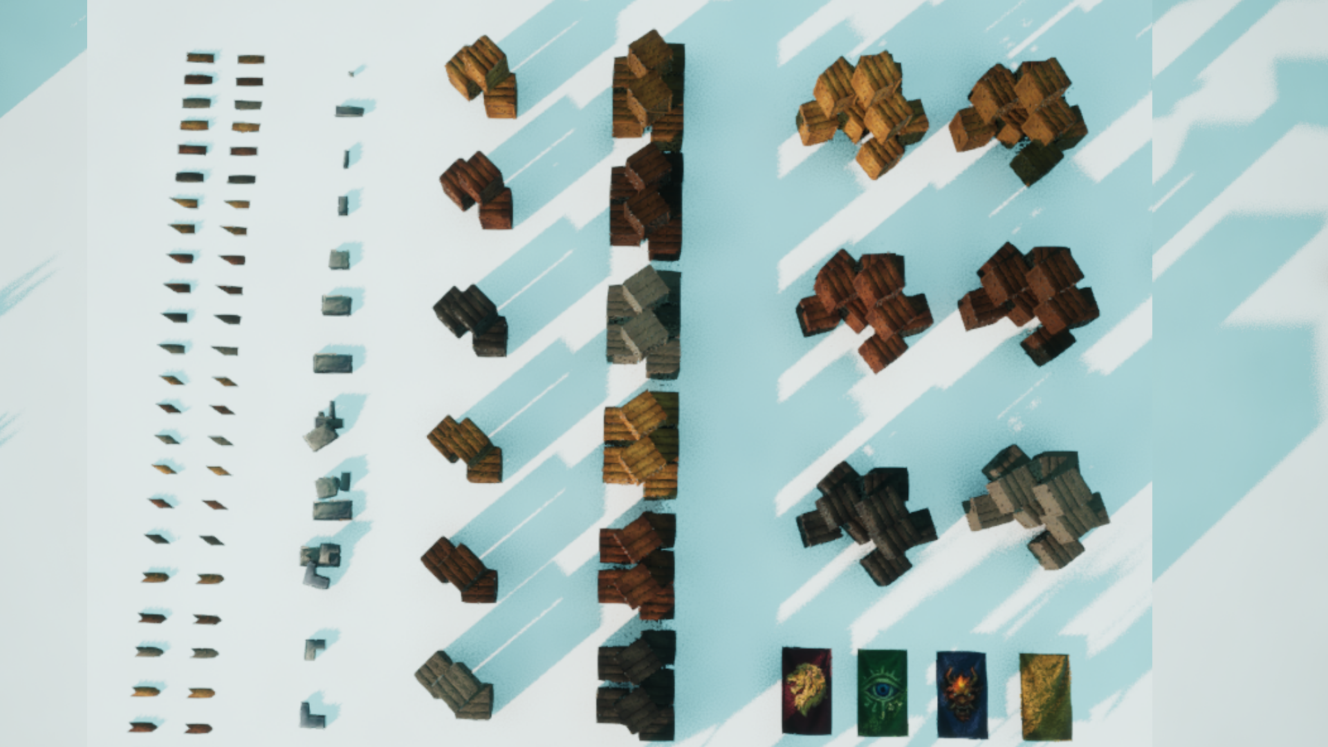 Stylized Fantasy Castle & Tavern - Modular World Builder Pack by Kaosu ...