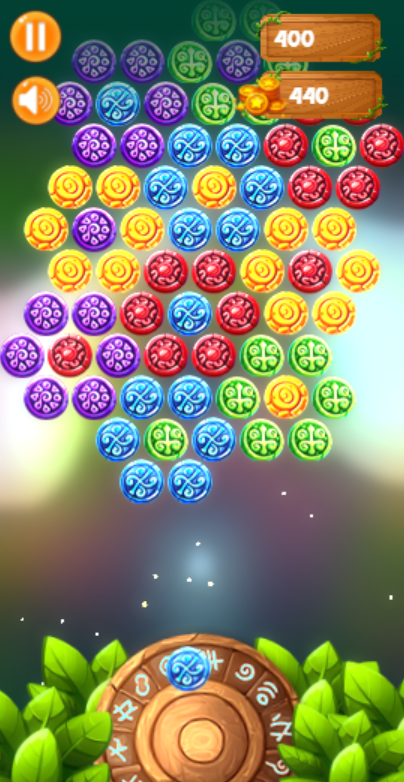 Screenshot 2 for Magic Hunt Match 3 Puzzle Rpg Game