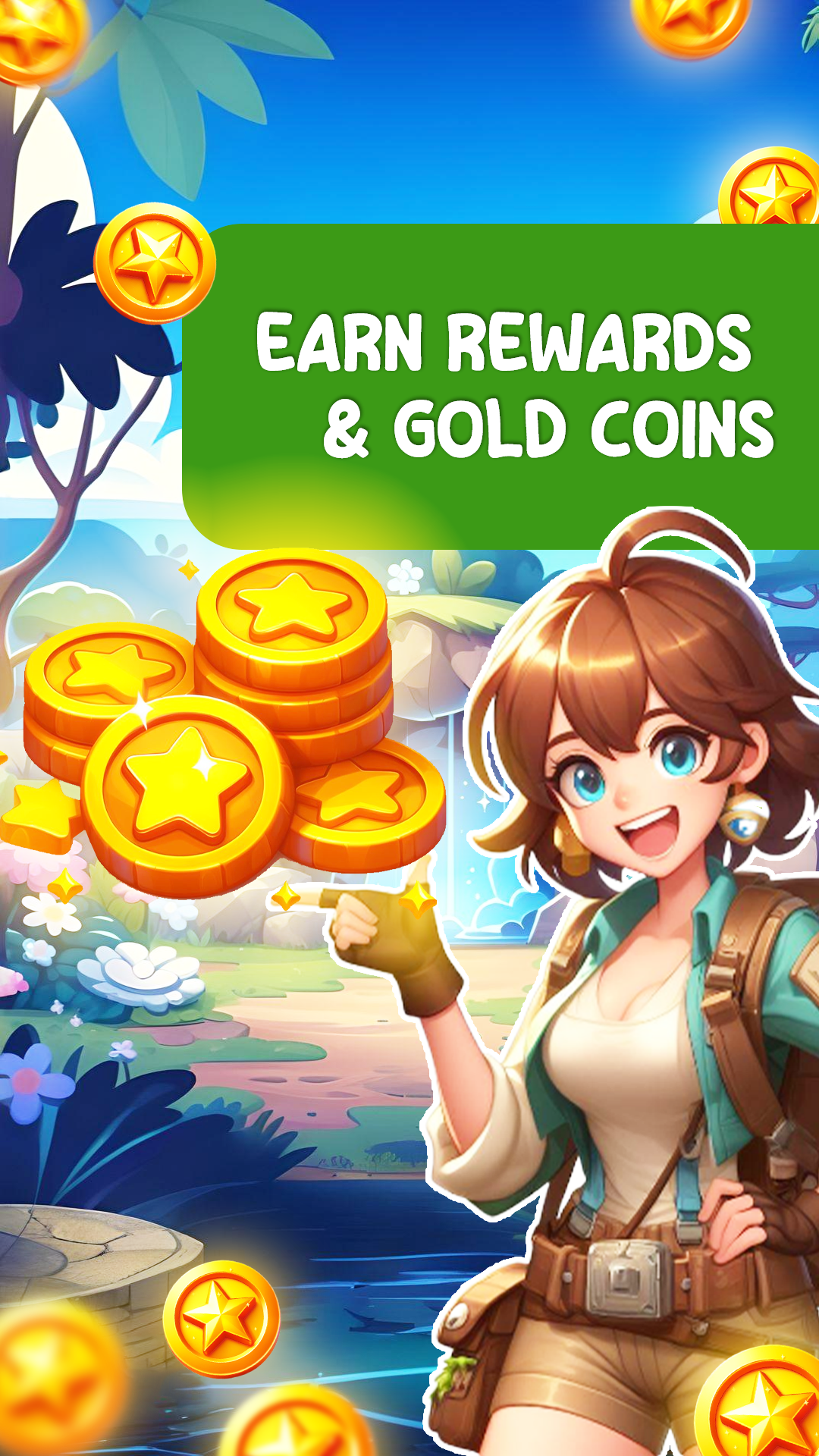 Screenshot 5 for Magic Hunt Match 3 Puzzle Rpg Game