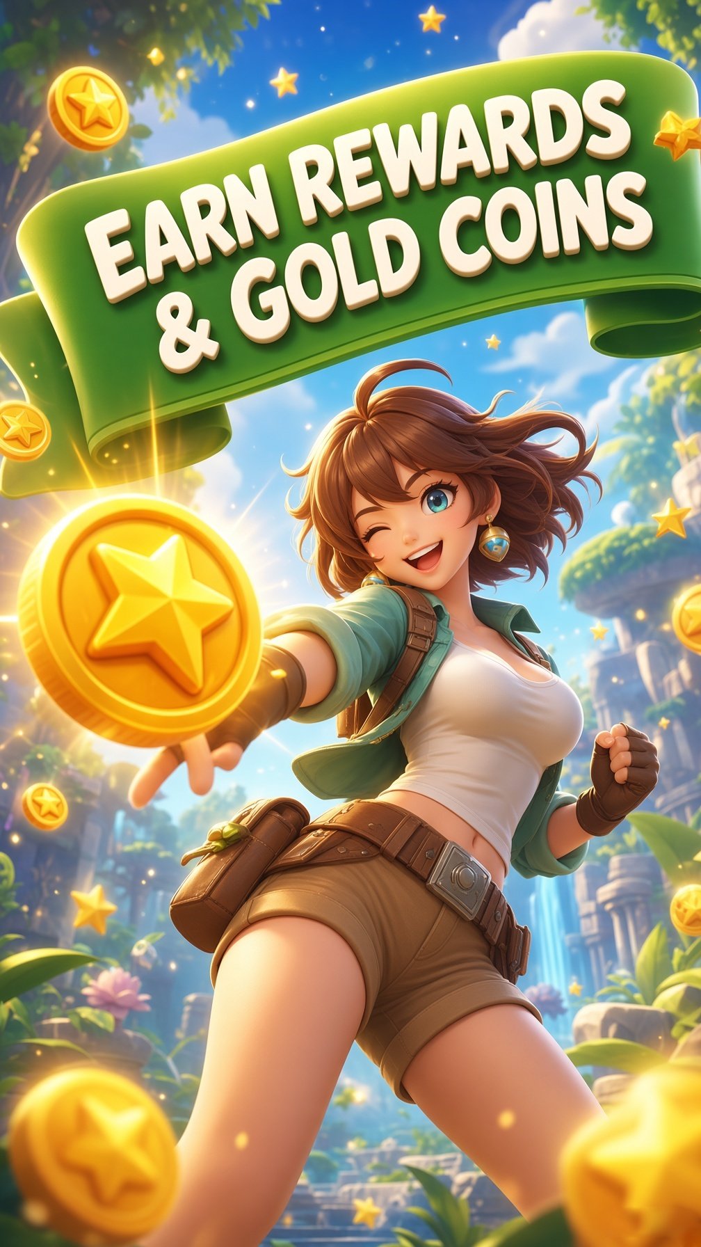 Screenshot 2 for Magic Hunt Match 3 Puzzle Rpg Game