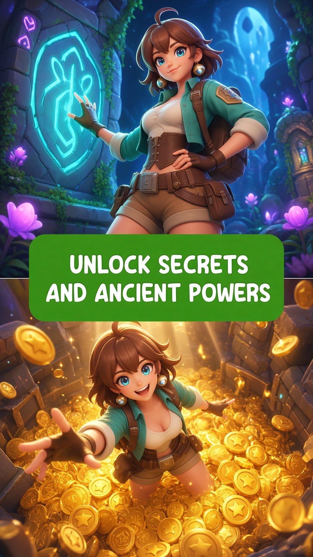 Screenshot 6 for Magic Hunt Match 3 Puzzle Rpg Game