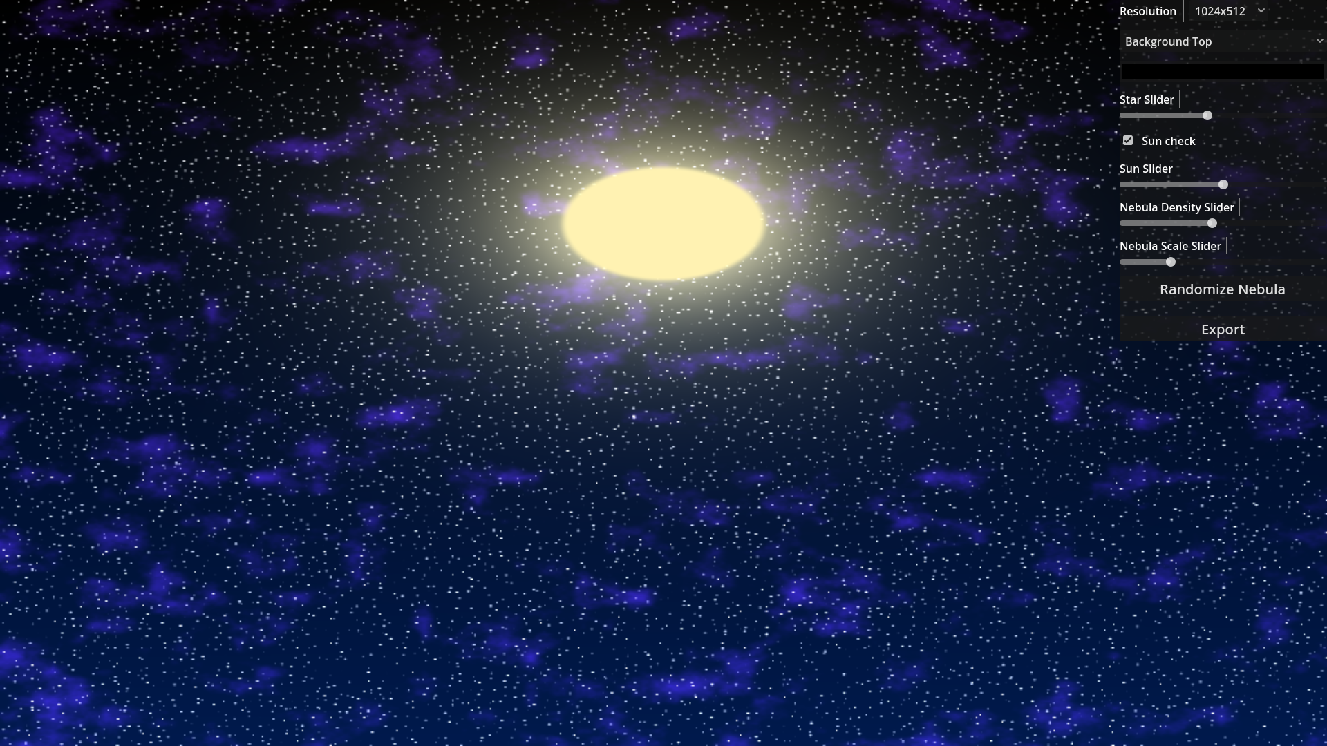Space generator 2D by whynomakethings