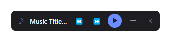 Screenshot 2 for Taskbar Music