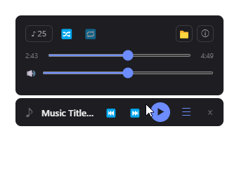 Screenshot 3 for Taskbar Music