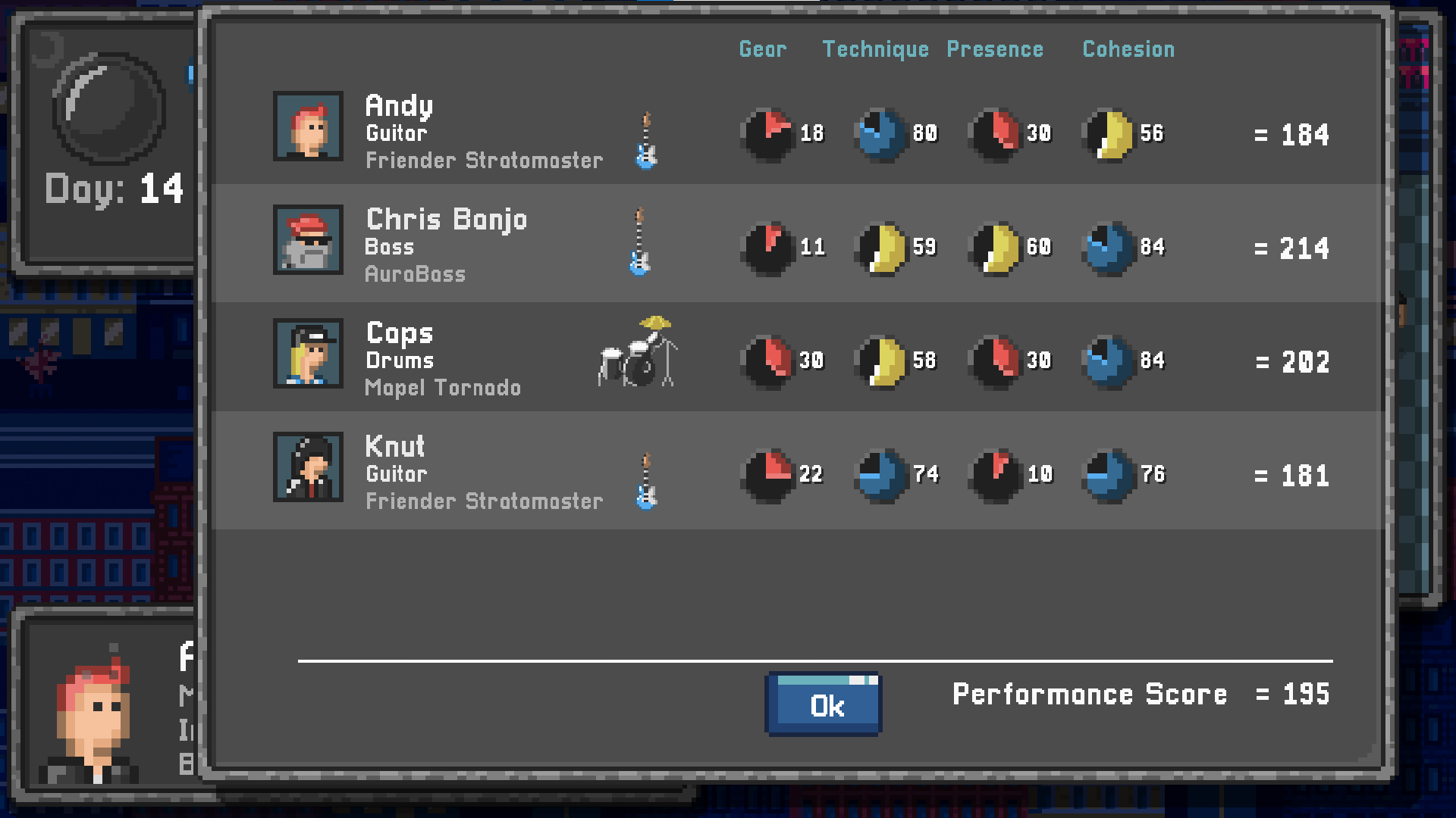 Screenshot 3 for Legends of Rock Demo