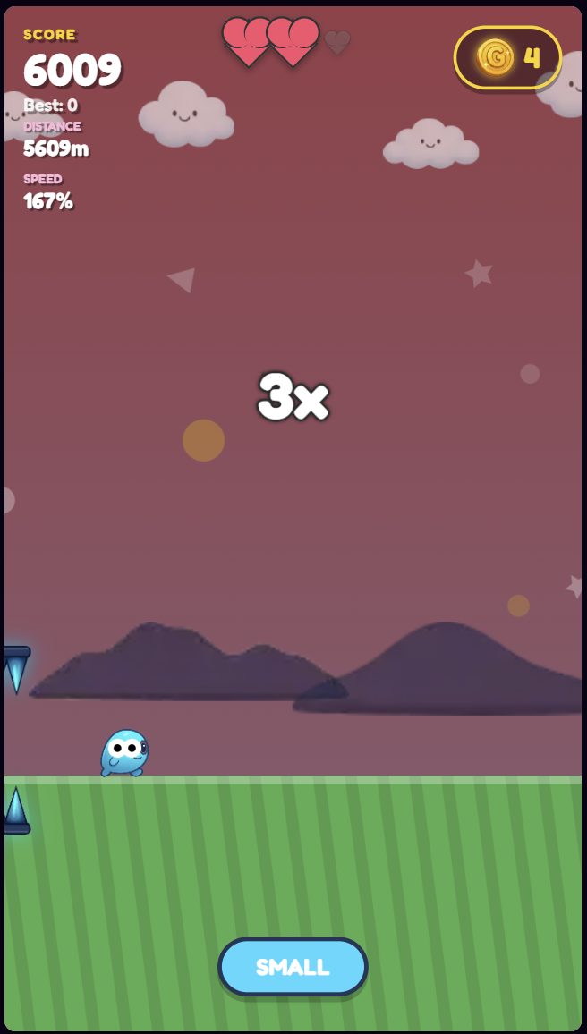 Shapeshifter by AmateurPoppy for Size&Scale Game Jam 2026 | Astrocade ...