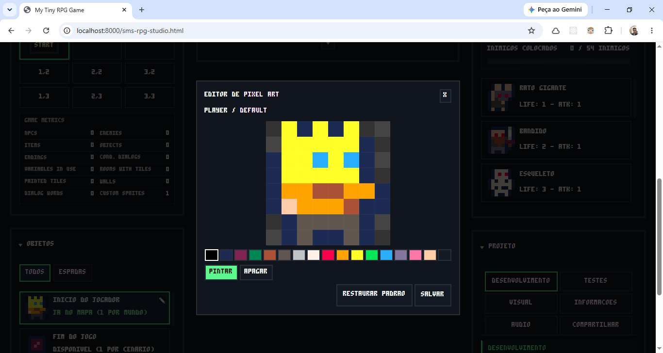 Screenshot 12 for Tiny RPG Studio for Sega Master System