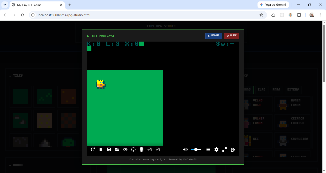 Screenshot 13 for Tiny RPG Studio for Sega Master System