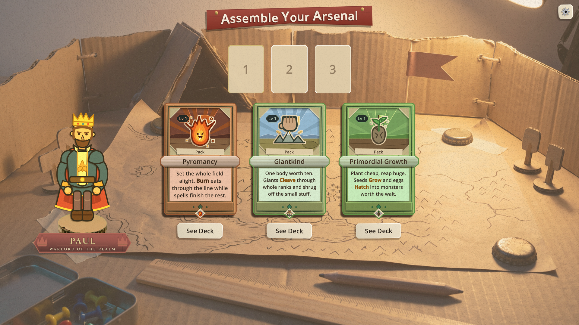 Screenshot 3 for Cardboard Conquest