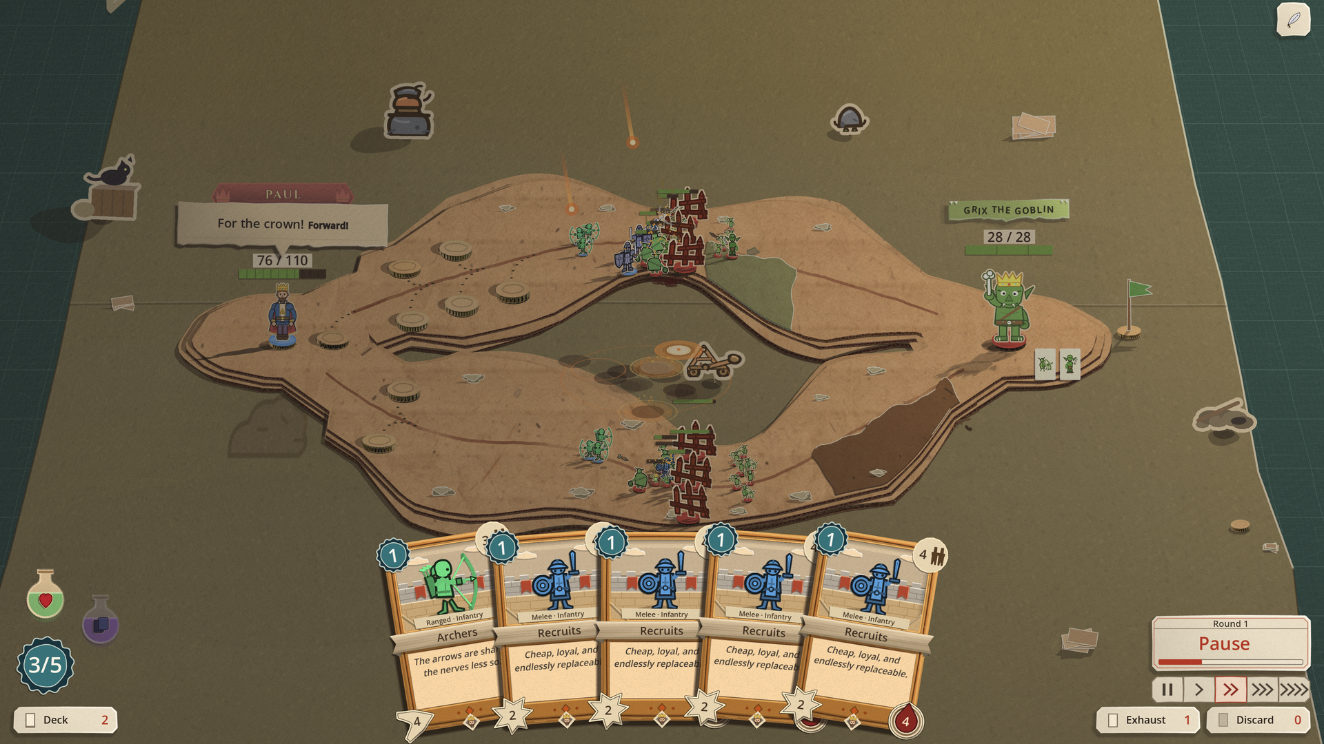 Screenshot 4 for Cardboard Conquest