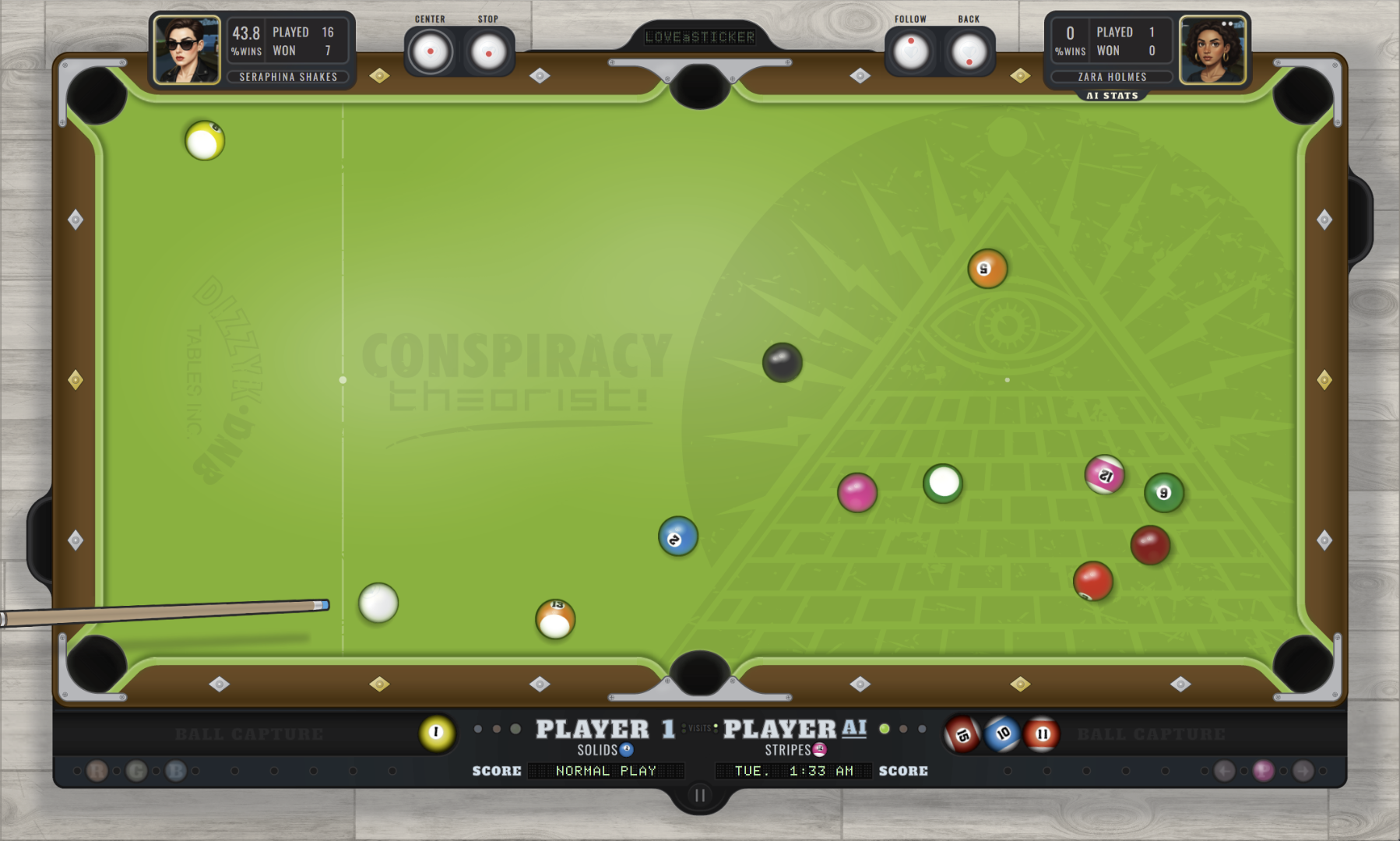 Screenshot 5 for Canvas 8-BALL POOL