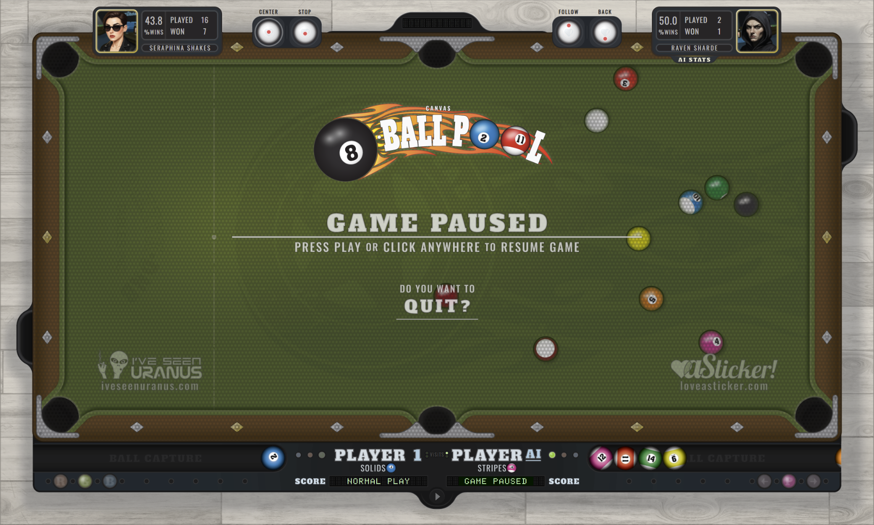 Screenshot 9 for Canvas 8-BALL POOL