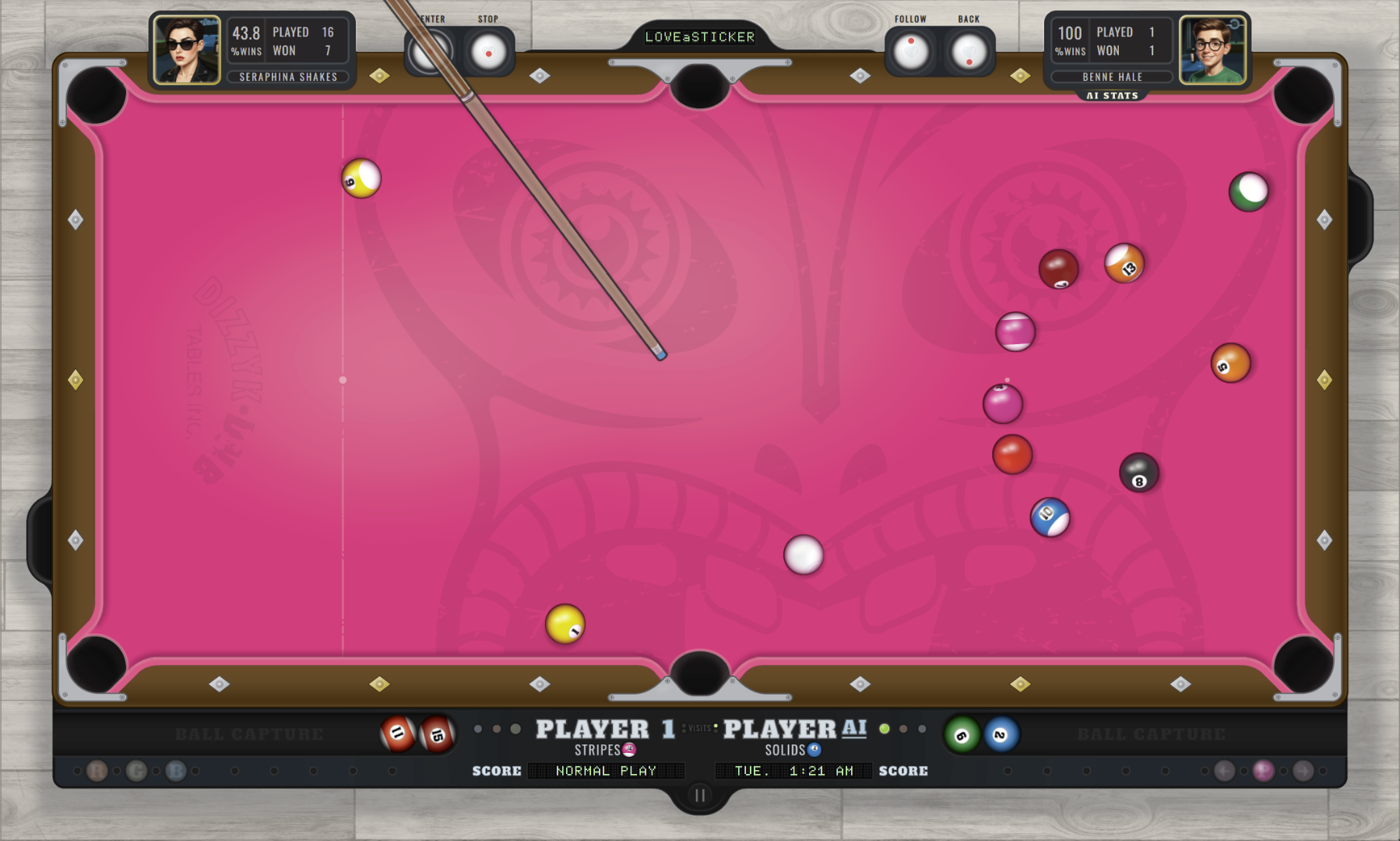 Screenshot 8 for Canvas 8-BALL POOL