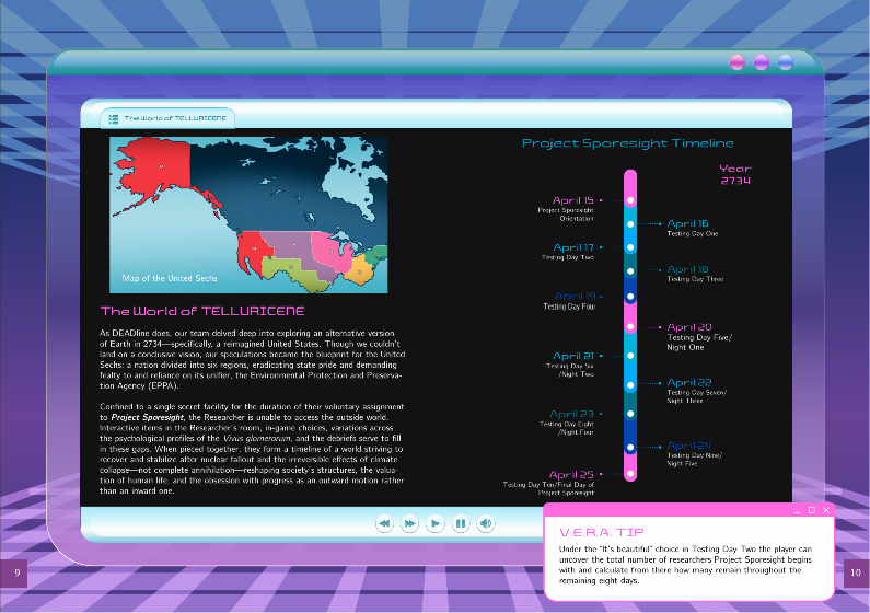 Screenshot 3 for TELLURICENE Extras :: Official Lore Book