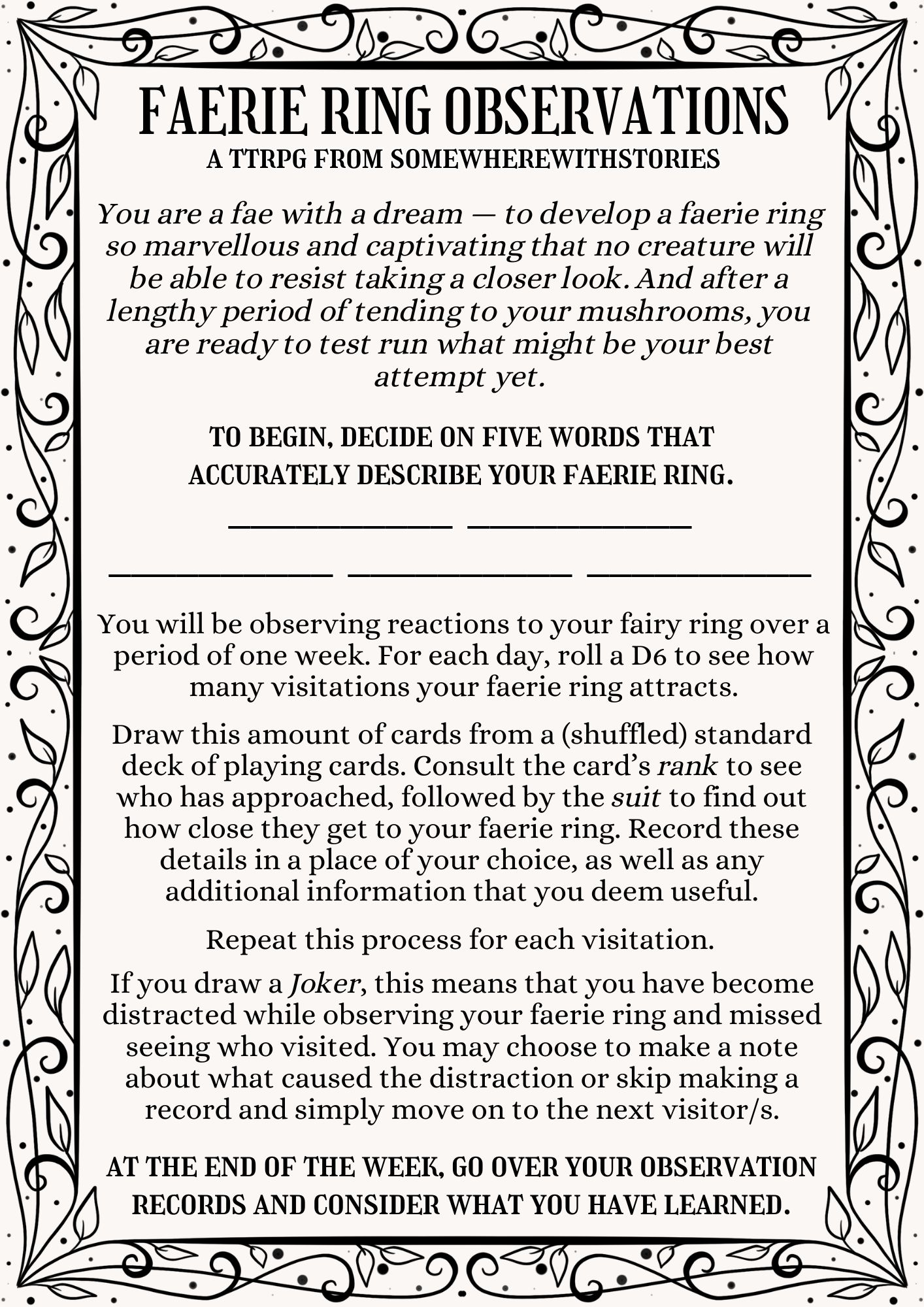 Screenshot 2 for Faerie Ring Observations