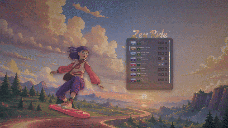 Screenshot 4 for ZenRide - Music Game