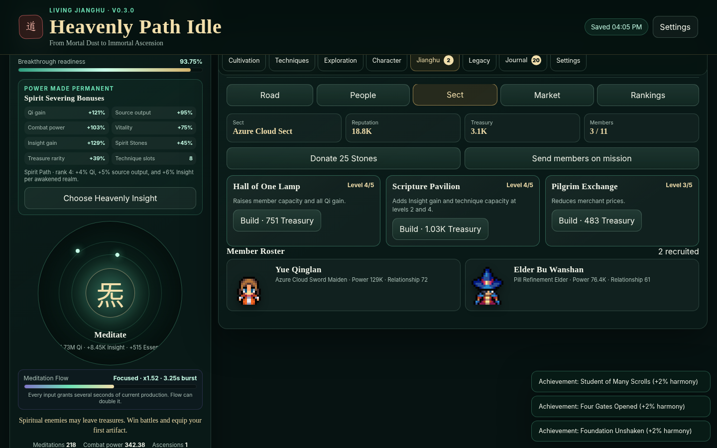 Screenshot 5 for Heavenly Path Idle