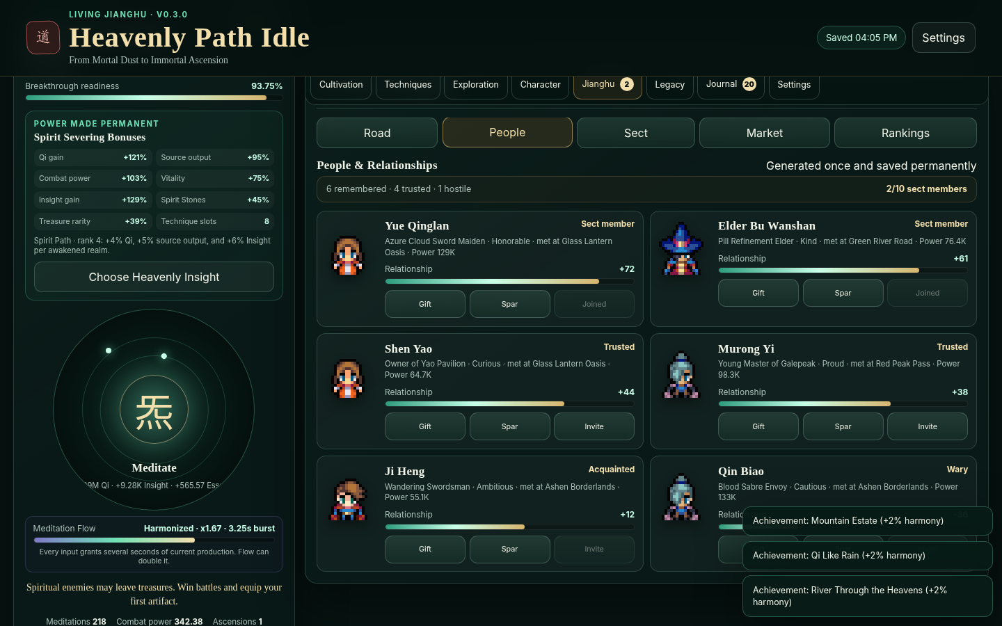 Screenshot 6 for Heavenly Path Idle