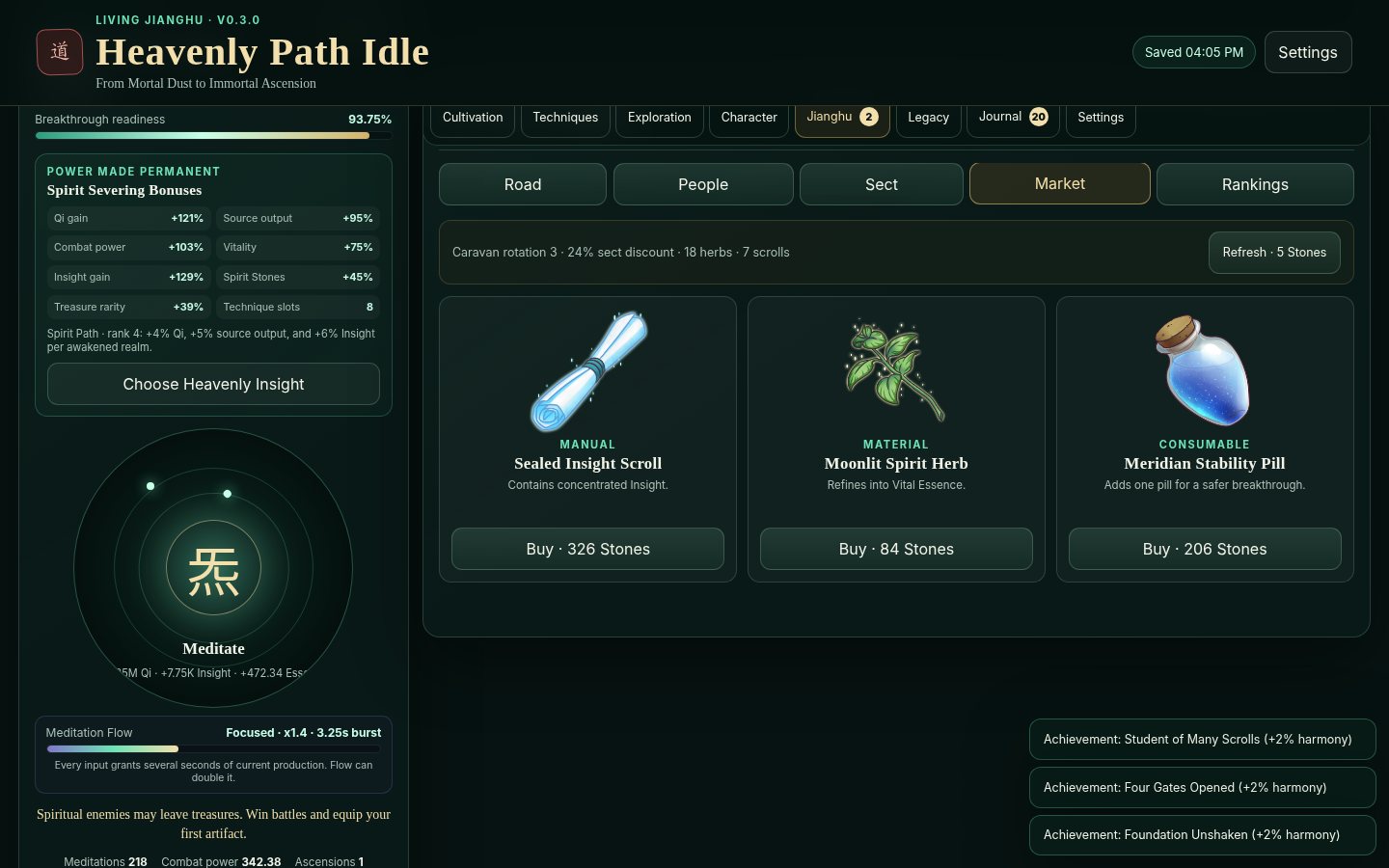 Screenshot 7 for Heavenly Path Idle