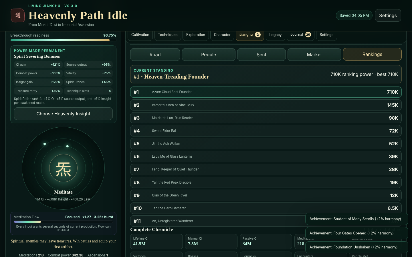 Screenshot 8 for Heavenly Path Idle