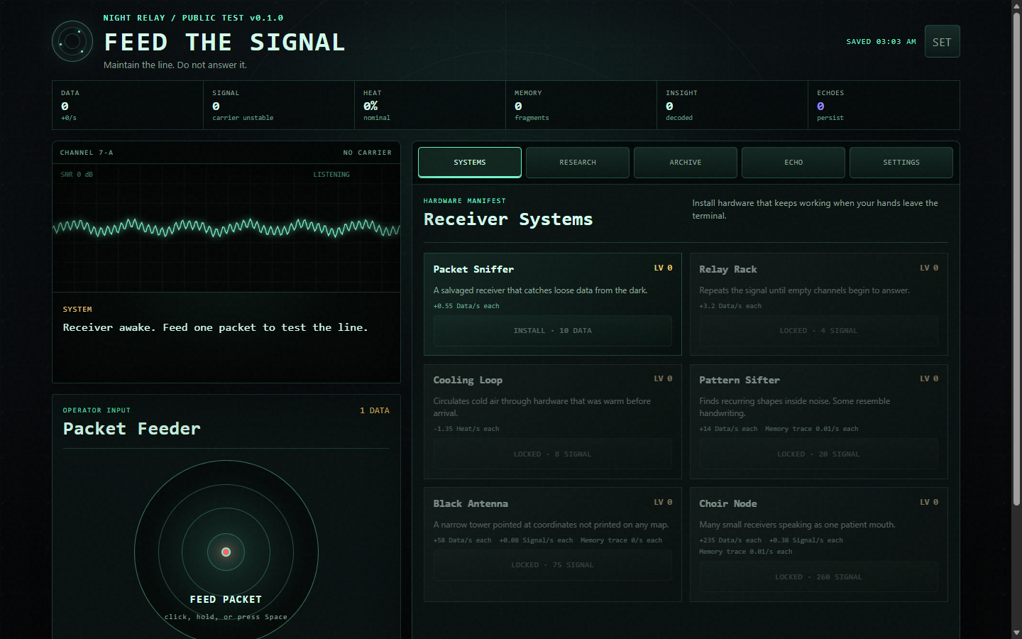 Screenshot 2 for Feed the Signal