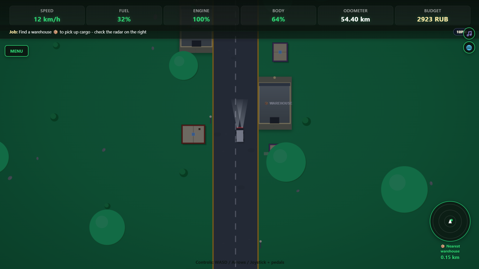 Screenshot 2 for Infinity Truck simulator