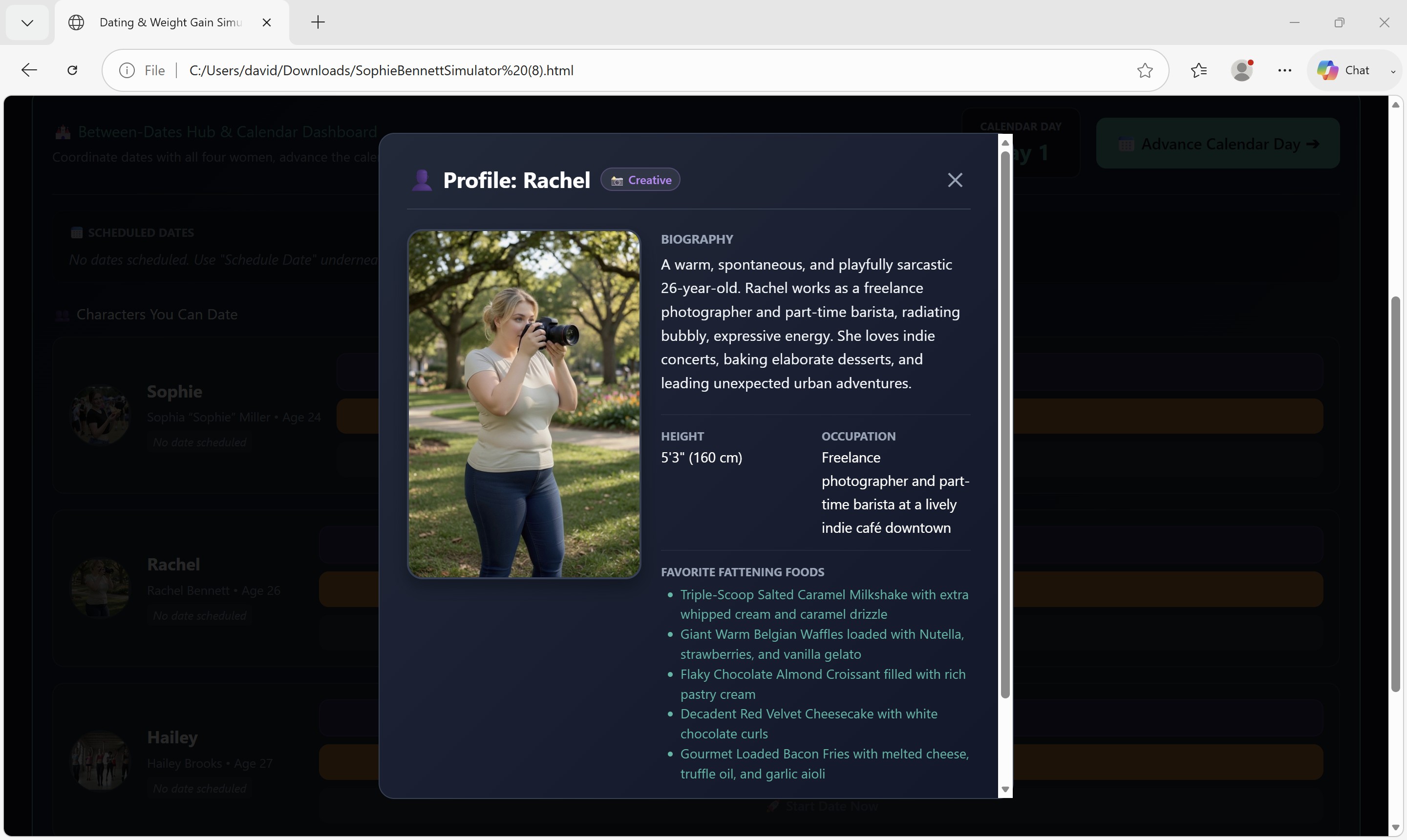 Screenshot 2 for The Way Love Handles You: A Dating Game