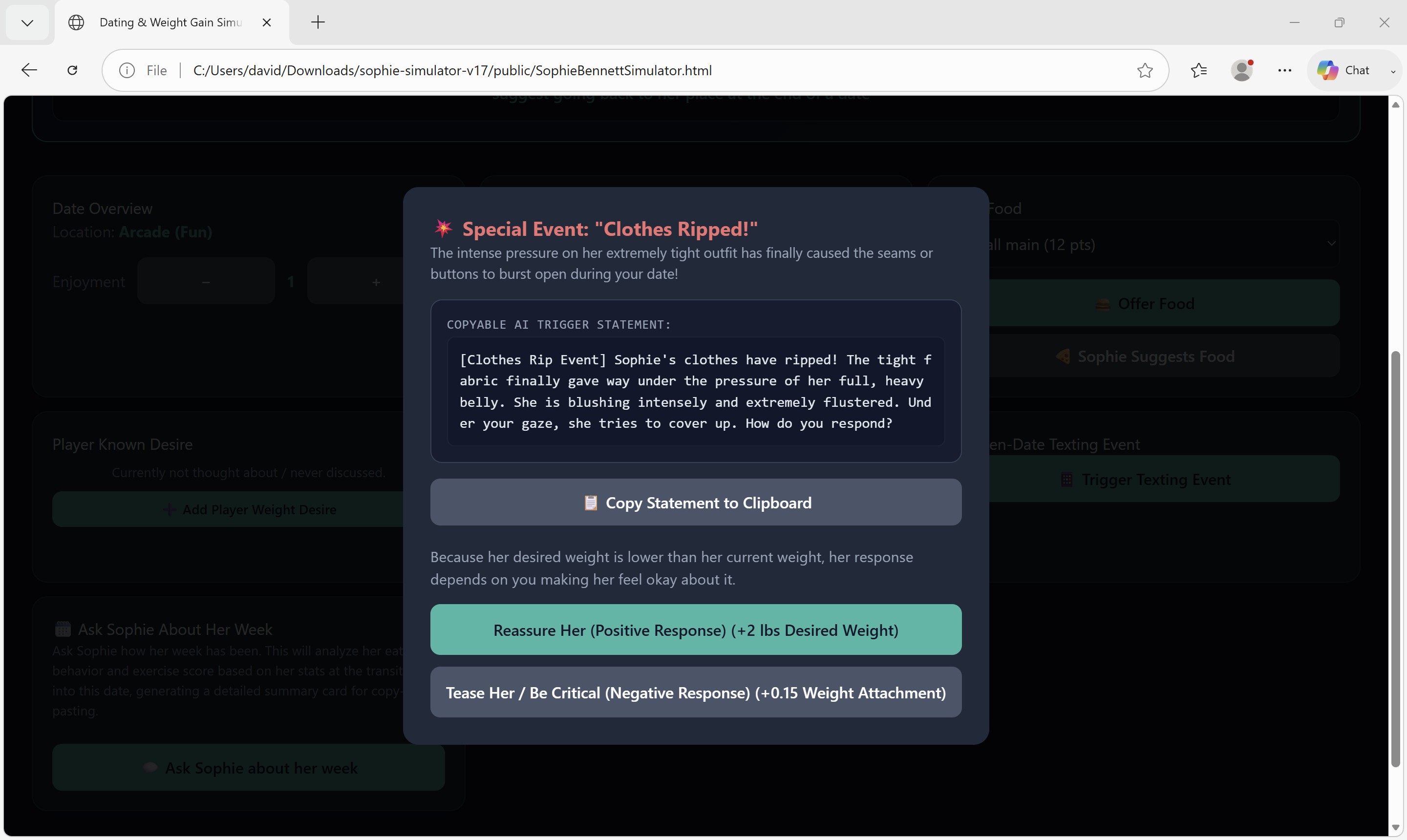 Screenshot 5 for The Way Love Handles You: A Dating Game