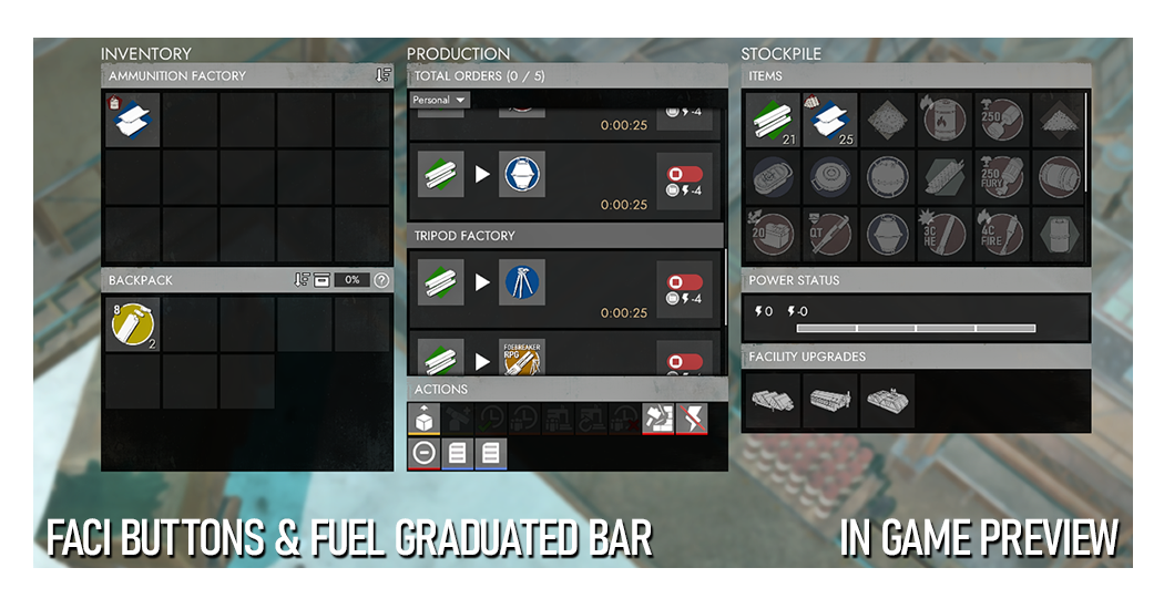 Screenshot 4 for Clean UI Essential - Foxhole Mod
