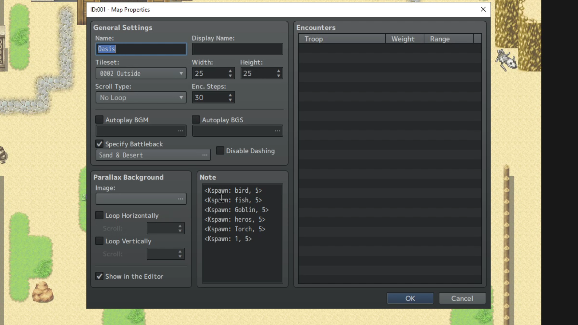 Screenshot 3 for Kadajah's Event Spammer for RPG Maker MZ