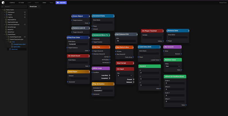 Instance IDE: Visual Scripting for Roblox by Instance IDE