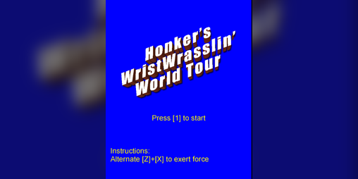 Cover image for Honkers Wrist Wrasslin' World Tour