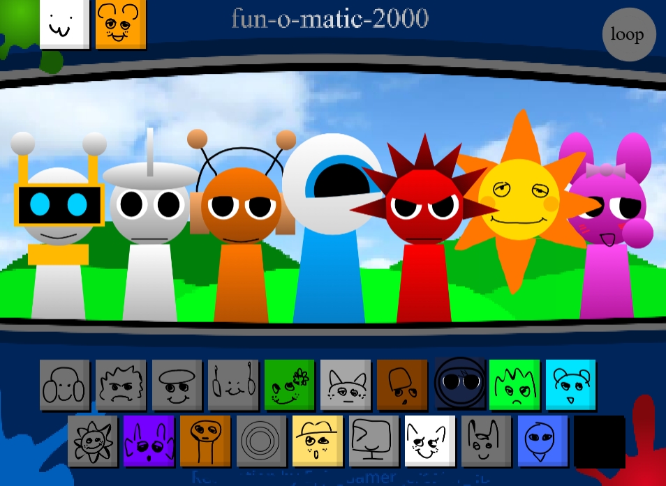 Screenshot 3 for Sprunki wonderful-dreamix 2 ( Sprunki 2000 )