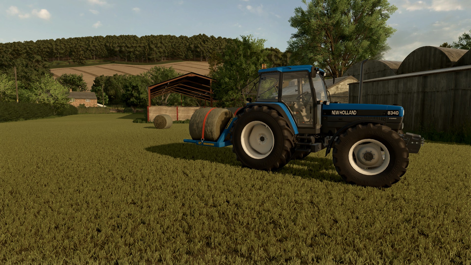 Screenshot 2 for fs25 fleming bale lifter