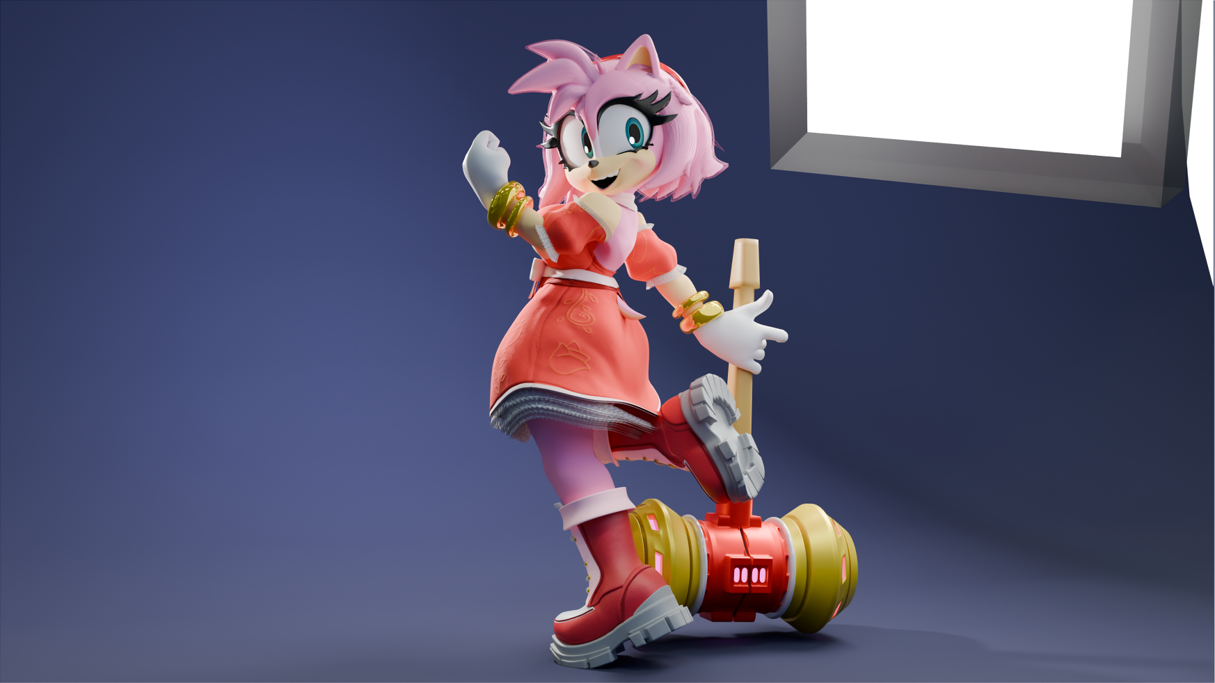 Screenshot 2 for STH - Amy Rose (3D model)