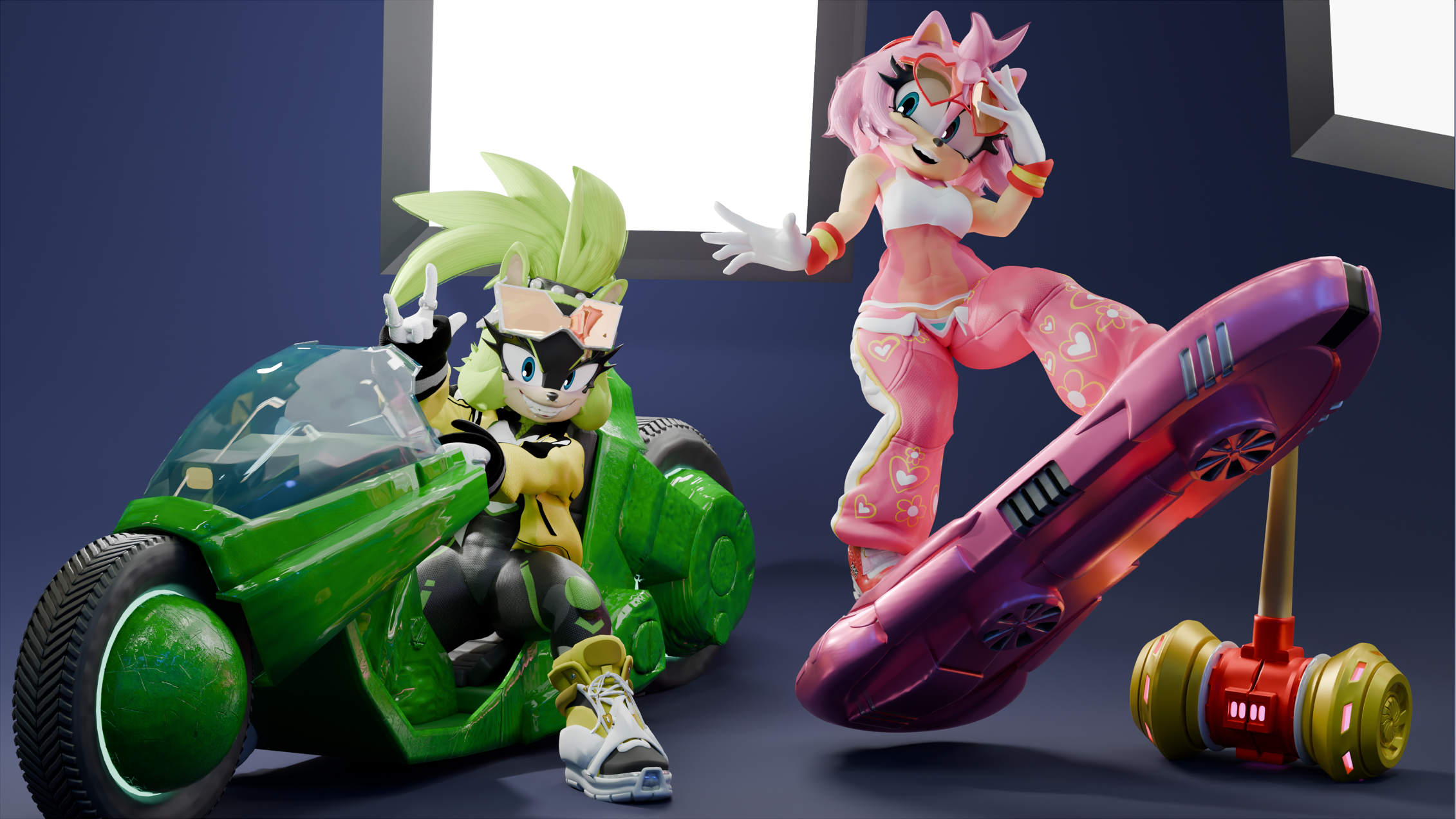 Screenshot 6 for STH - Amy Rose (3D model)