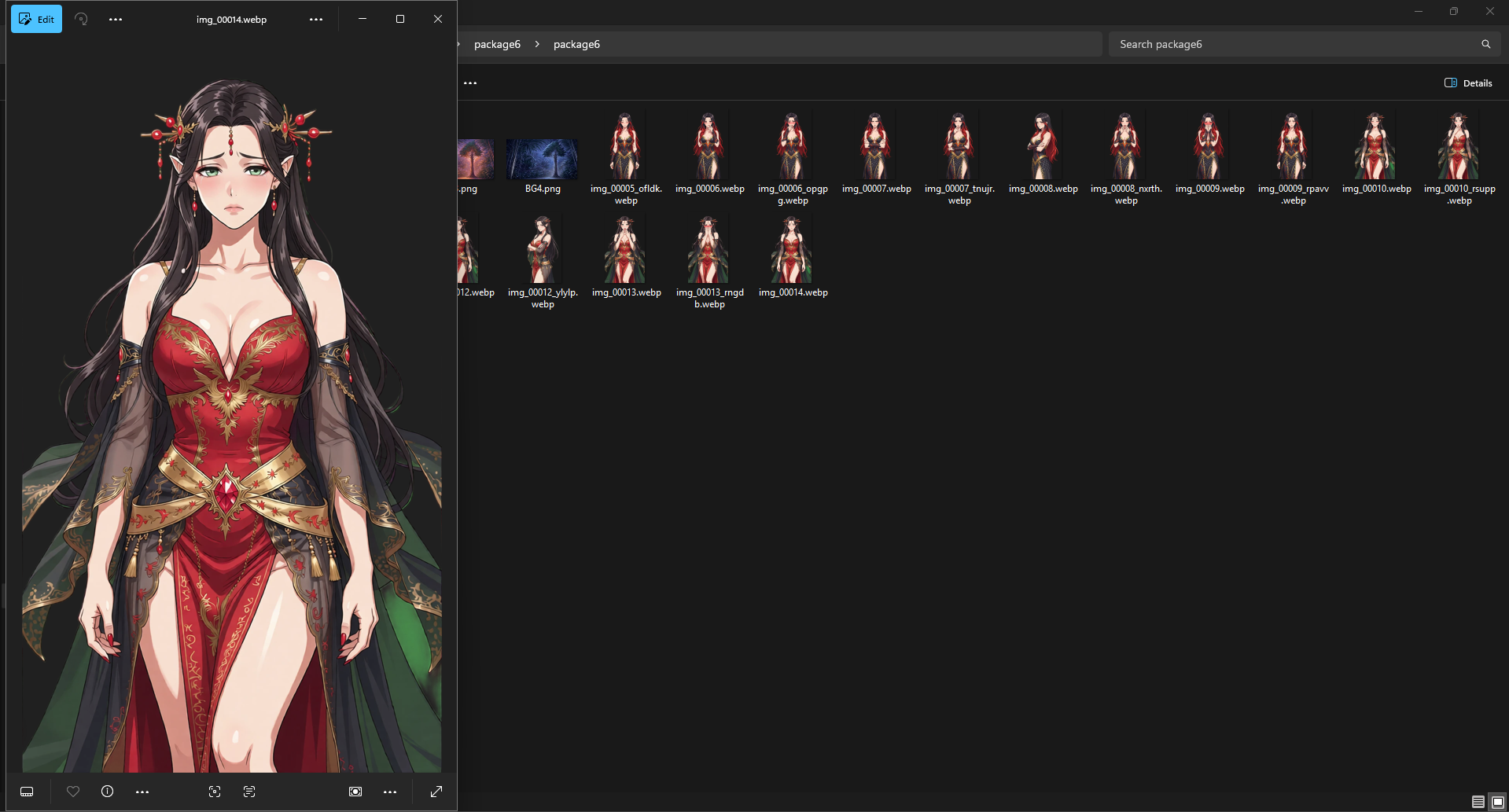 Fantasy Anime Sprite Pack - 2 Female Characters | 20 Expressions , 4 ...