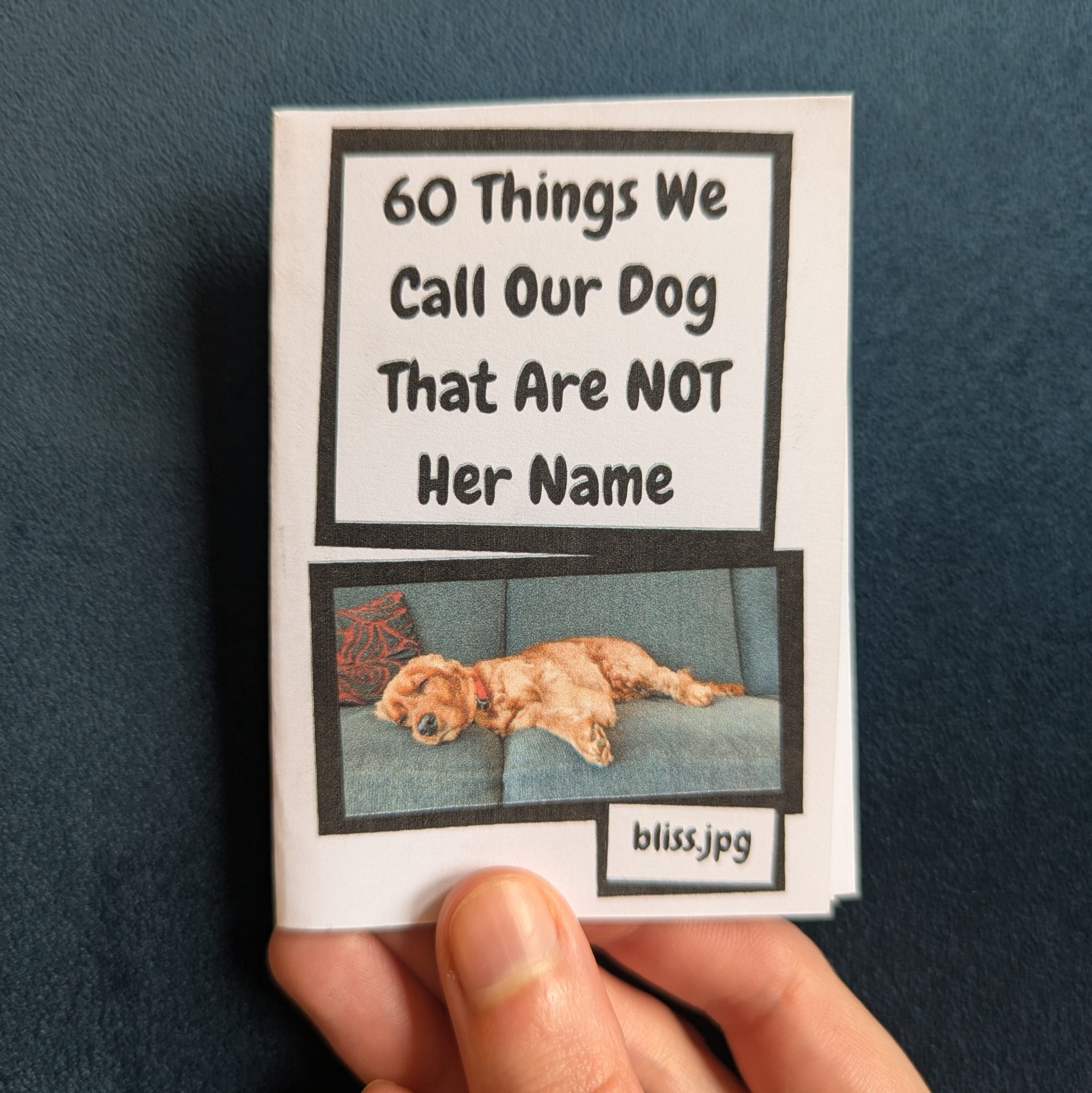 Screenshot 2 for 60 Things We Call Our Dog That Are NOT Her Name Zine