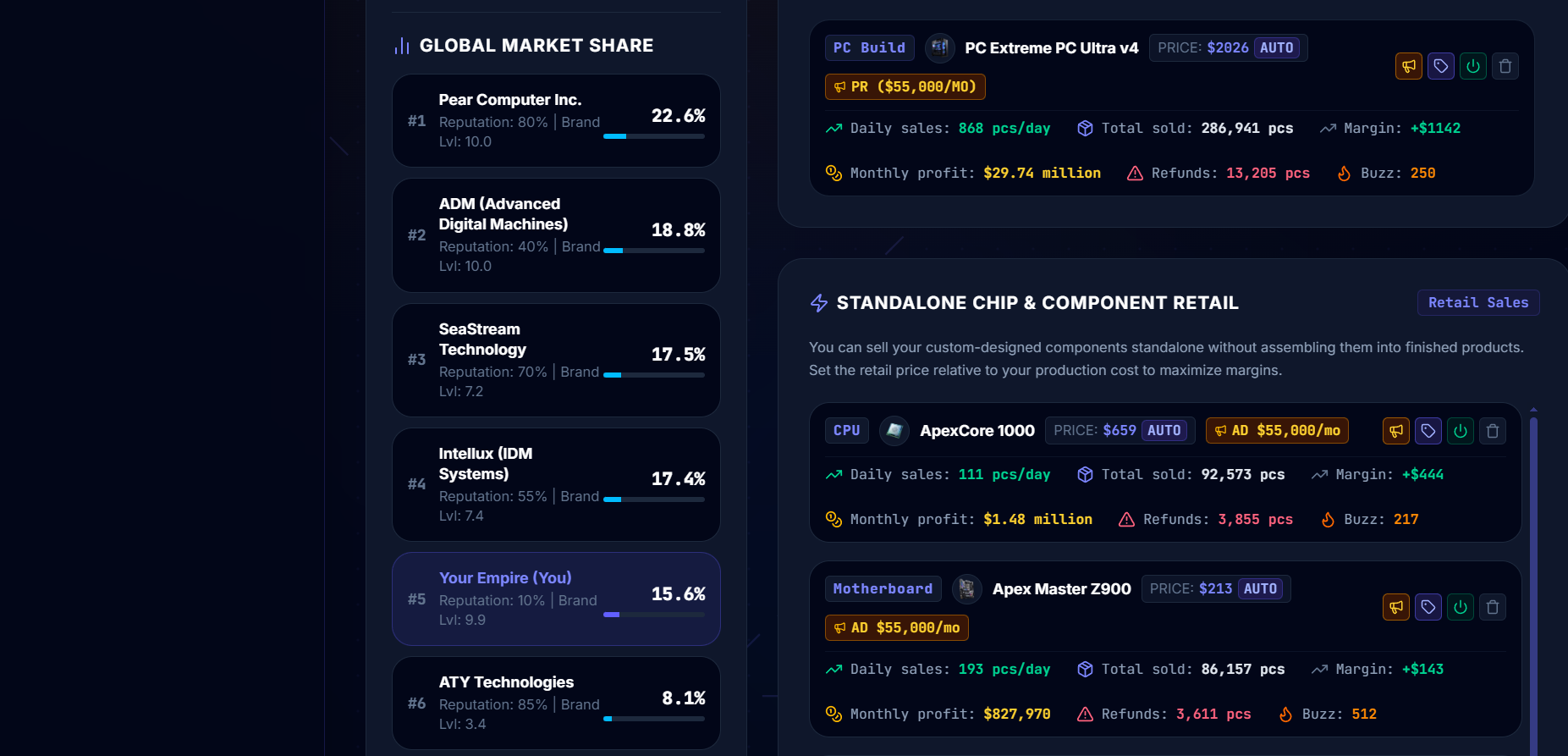 Screenshot 8 for Silicon Empire