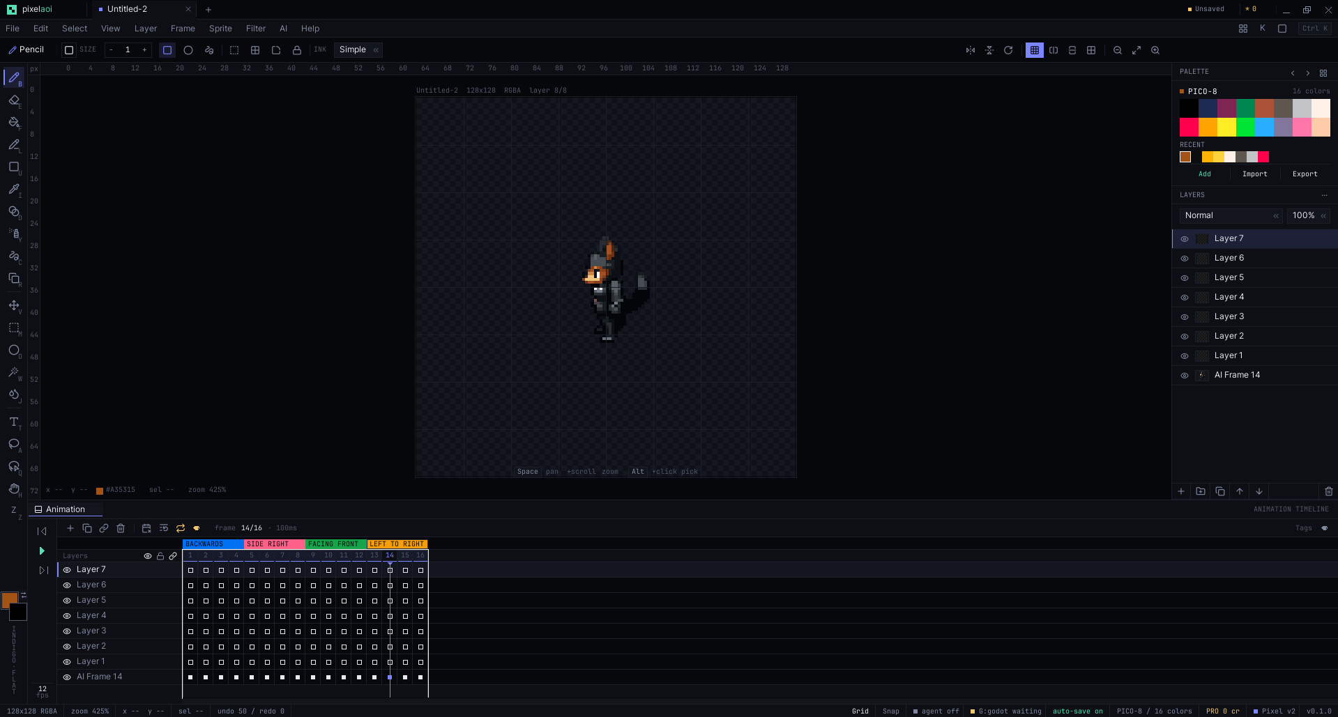 The PixelAOI editor