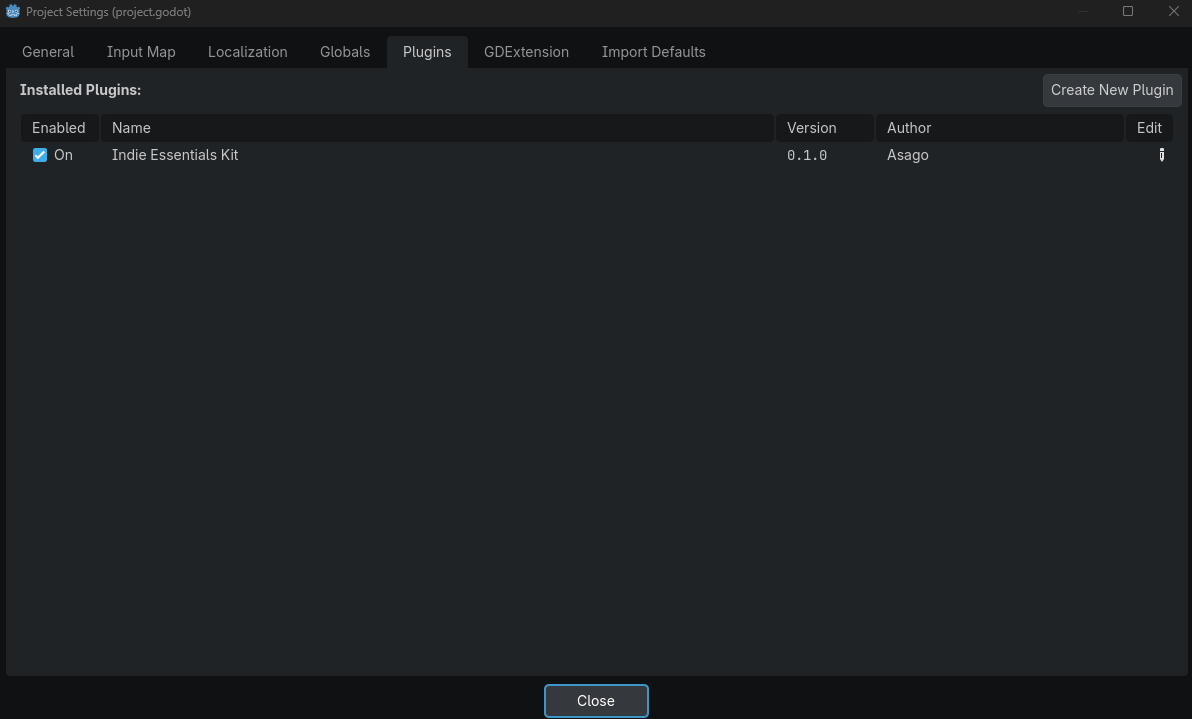 Screenshot 2 for Godot Indie Essentials Kit - Core