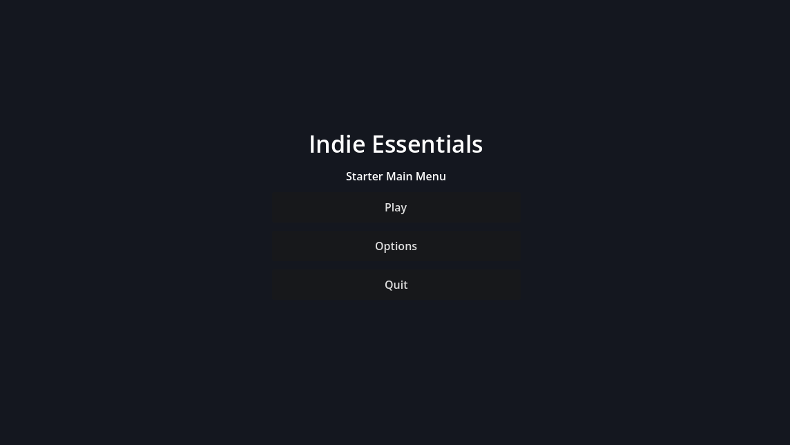 Screenshot 7 for Godot Indie Essentials Kit - Core