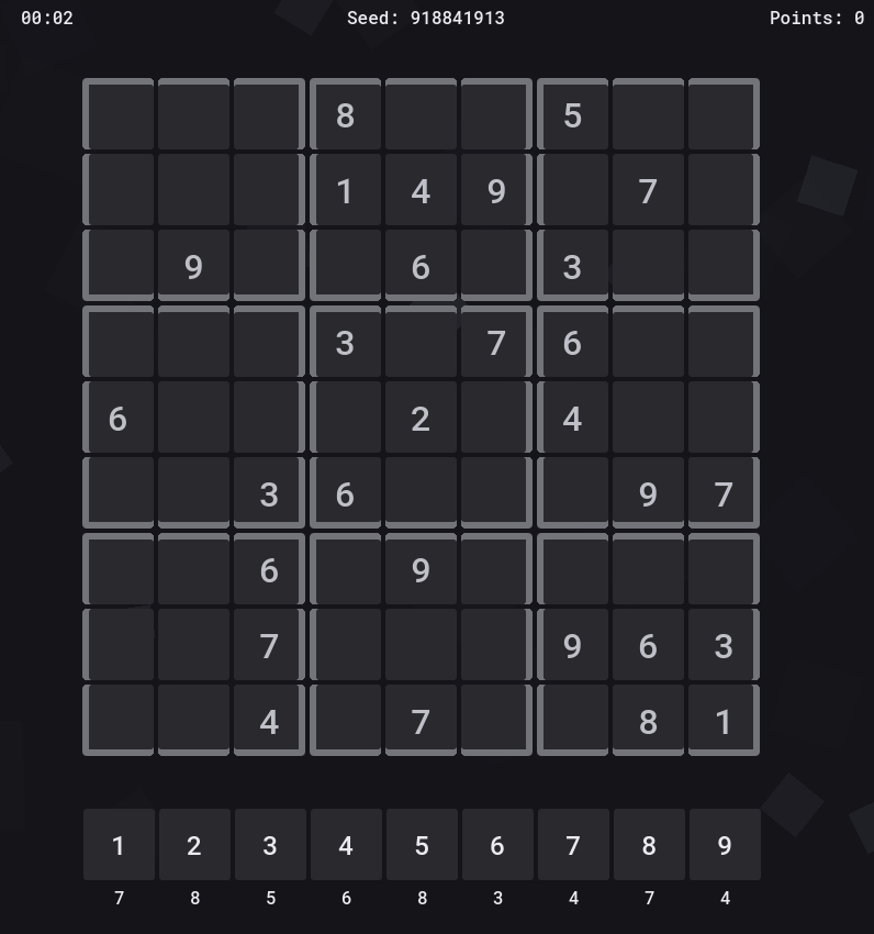 Screenshot 2 for Omega Sudoku
