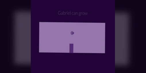 Cover image for Gabriel can Grow
