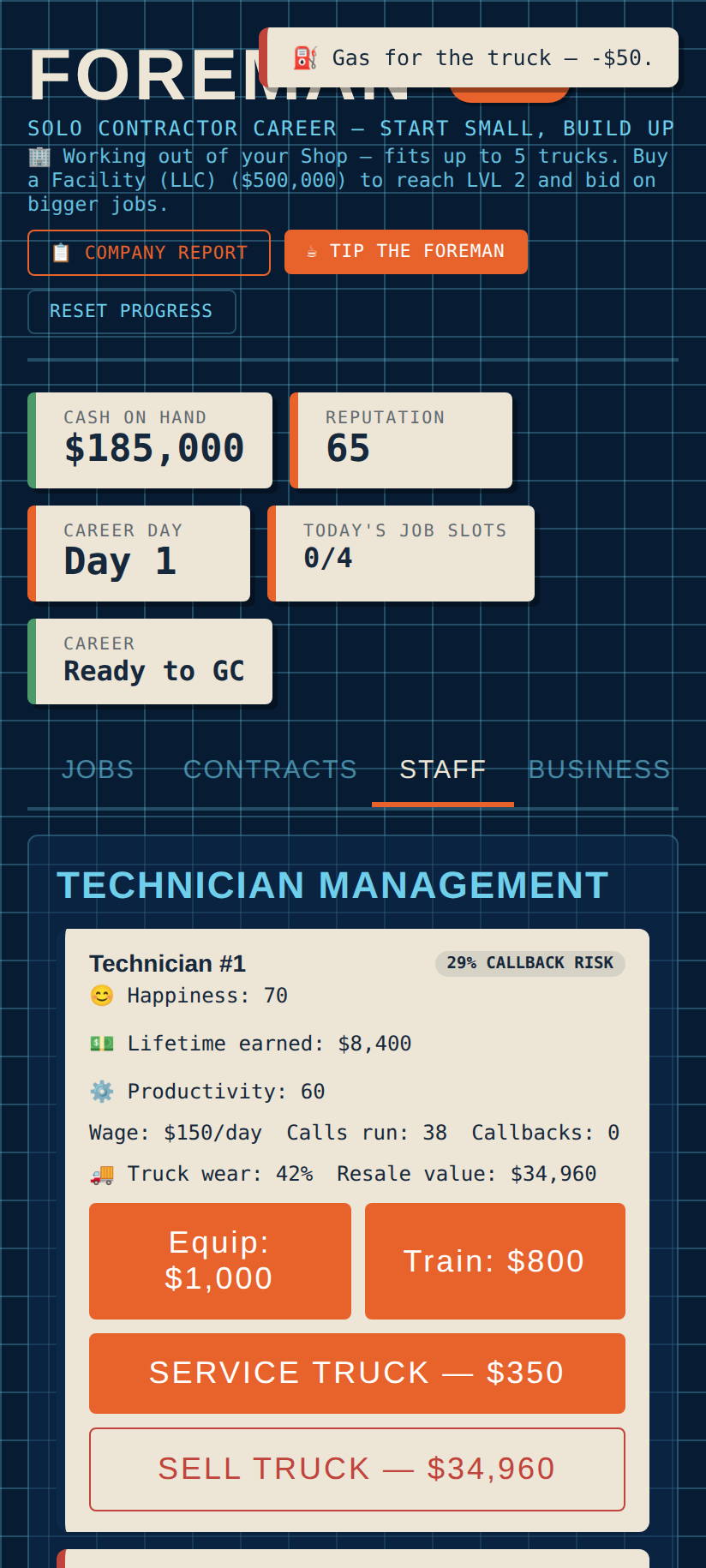 Screenshot 5 for The Foreman
