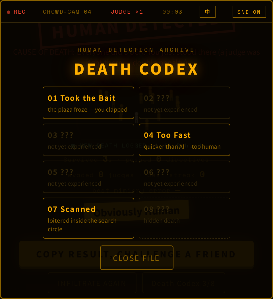 Screenshot 6 for NPC OR DIE · Human Among NPCs