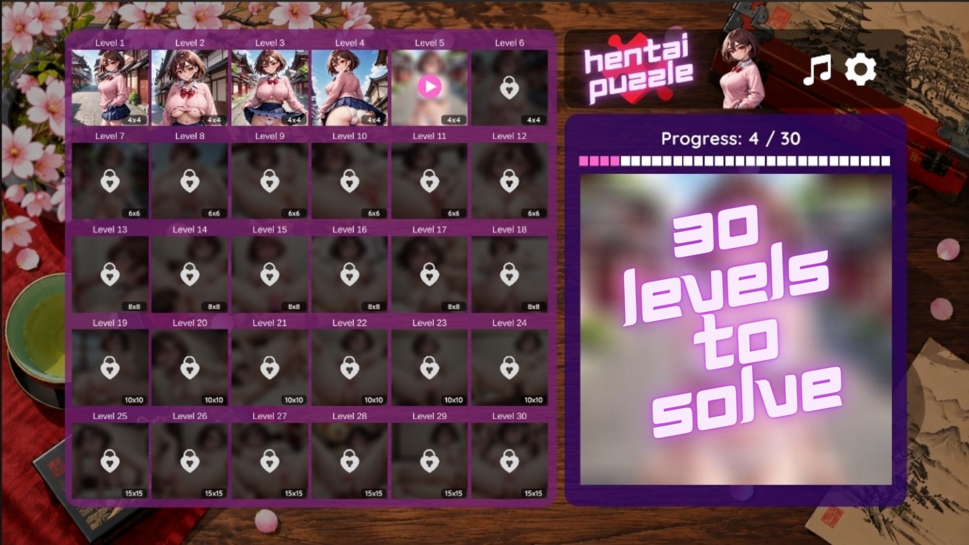 Screenshot 5 for Hentai Puzzle: Reika