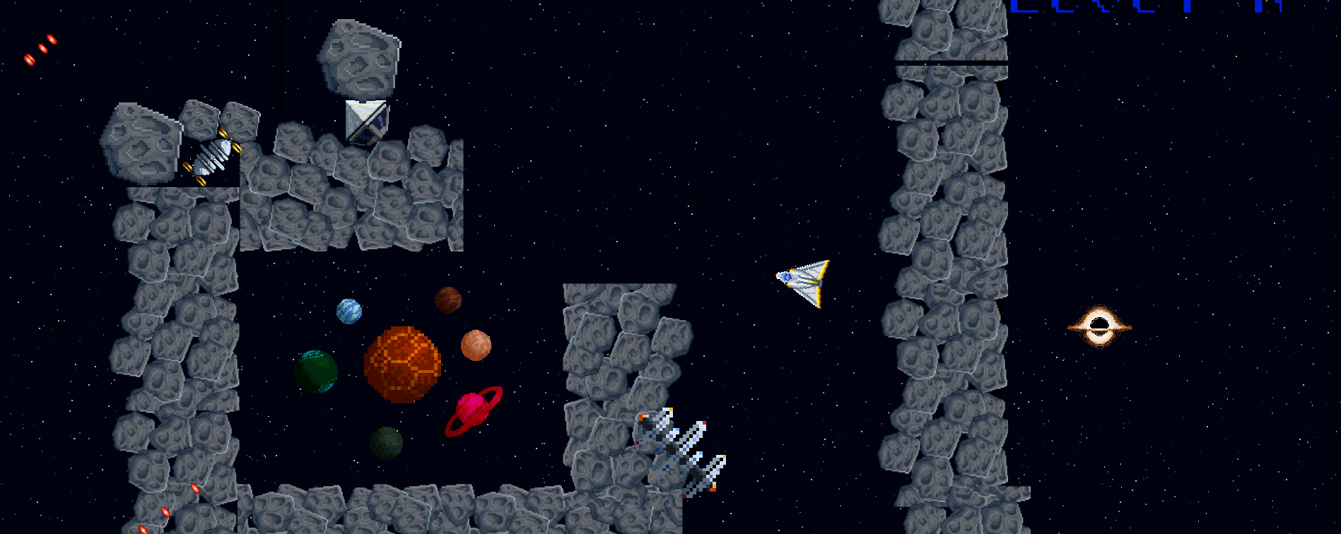 Screenshot 3 for Galaxys Fall a 2d shooter