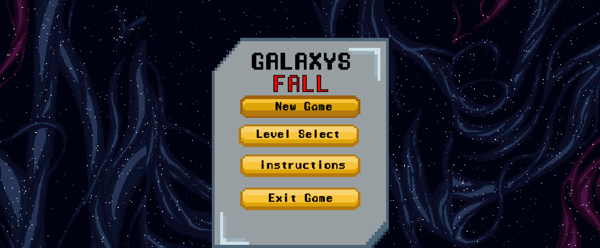 Screenshot 4 for Galaxys Fall a 2d shooter