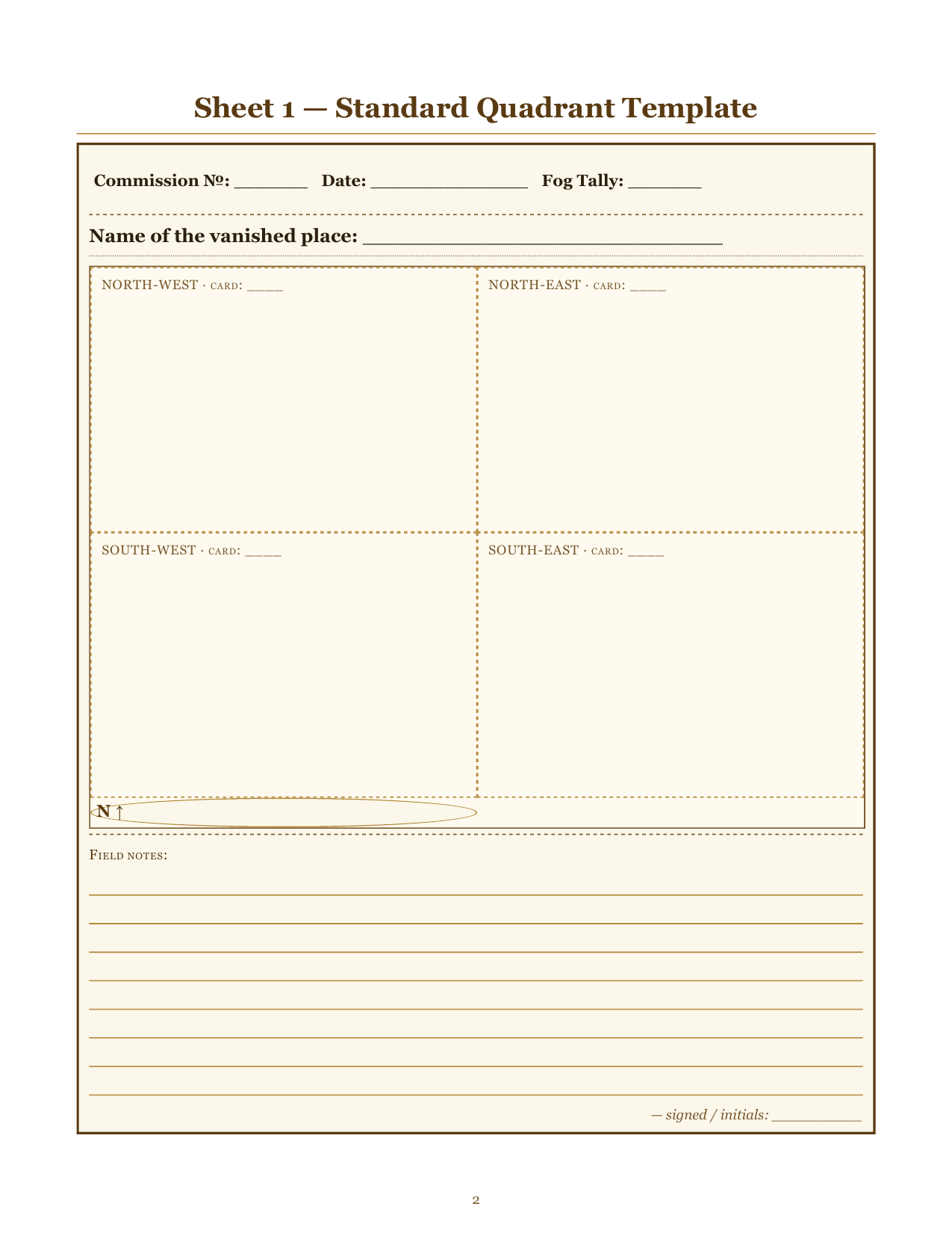 Screenshot 6 for The Vanished Atlas — A Solo Journaling RPG of Places That Aren't There Anymore